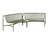 Lavička Palissade Park Dining Bench In/In set of 2, olive