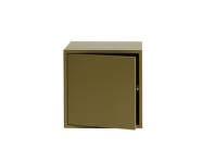 Policový diel Stacked (w. door) Medium, brown green