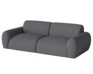 Dvojmiestna pohovka Núvol Small, dark grey