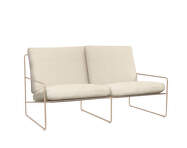Outdorová sofa Desert 2-Seater, cashmere/off-white