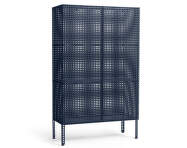 Skrinka Perforated Cabinet Floor Large, steel blue