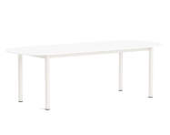 Stôl Annex Oblong 240x95, cream white/white laminate