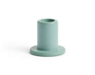 Svietnik Tube Concrete Small, emerald green