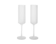 Poháre na šampanské Ripple Flutes set 2 ks, frosted