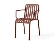 Stolička Palissade Armchair, iron red