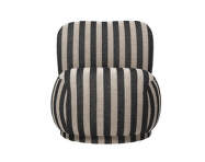 Kreslo Rico Piccolo Swivel Louisiana, sand/black