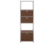 Policová zostava USM Haller M52, brown