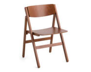 Skladacia stolička Backflip, bronze lacquered beech