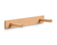 Nástenný držiak na stoličku Backflip, golden lacquered beech