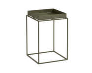 Stolík Tray Table 30x30 High, olive green