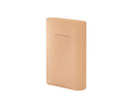 Váza Ridge H35, light orange frosted glass
