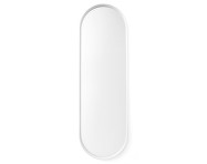 Oválne zrkadlo Norm, white