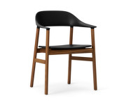 Stolička Herit Armchair Smoked Oak, black