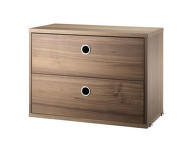 Komoda String Chest With Drawers 58 x 30, walnut