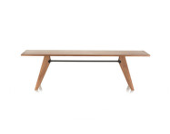 Stôl S.A.M. Bois, 260 cm, solid American walnut