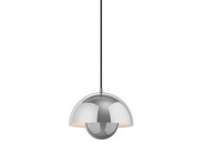 Závesná lampa Flowerpot VP1, chrome-plated