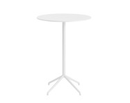 Stolík Still Café Table Ø75 x 105 cm, white