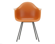 Stolička Eames DAX, rusty orange