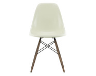 Stolička Eames Fiberglass DSW, parchment/dark maple