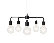 Luster Leonard Chandelier, black