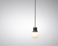 Závesné svetlo Mass light, nero marquina marble
