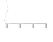 Závesná lampa Donna Line 120, linen