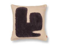 Vankúš Lay Cushion, Sand/Dark Brown