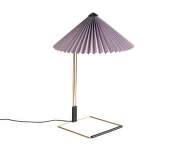 Stolová lampa Matin 380, polished brass / lavender