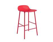 Barová stolička Form 65 cm, bright red/bright red