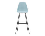 Barová stolička Eames Plastic High, ice grey