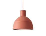 Závesná lampa Unfold, terracotta