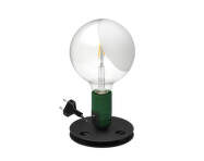 Stolná lampa Lampadina, green