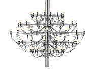 Luster 2097/75 Frosted Bulbs, chrome