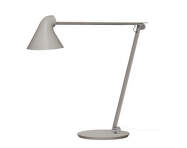 Stolná lampa NJP, light aluminium grey