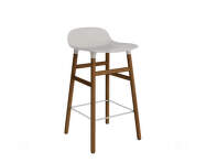 Barová stolička Form 65 cm, warm grey/walnut