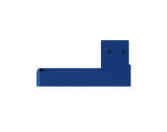 Držiak na toaletný papier Toilet Paper Hanger, blue