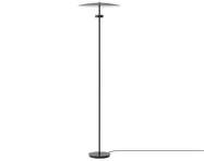 Stojacia lampa Reflection, black lacquered aluminium