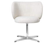 Jedálenská stolička Rico Swivel, Bouclé off-white