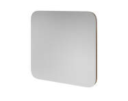 Zrkadlo Vala Square 90x90 cm, lacquered oak