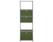 Policová zostava USM Haller M52, olive green
