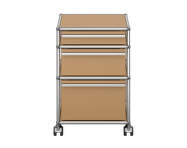 Zásuvkový kontajner na kolieskach USM Haller M63, beige