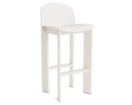 Barová stolička Chisel 35 H75, cream white lacquered beech