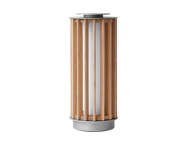 Prenosná lampa Numbra TY3, aluminium / oak
