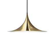 Závesná lampa Semi 47, brass