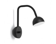 Nástenná LED lampa Blush, matt black