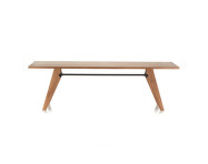 Stôl S.A.M. Bois, 240 cm, solid American walnut