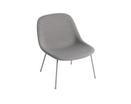 Kreslo Fiber Lounge Chair, tube base, grey