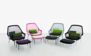 Slow Chair & Ottoman od Vitra