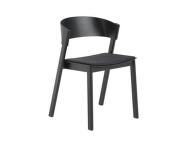 Čalúnená stolička Cover Side Chair, black/remix 183