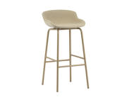 Celočalúnená barová stolička Hyg Barstool 75, sand/main line flax